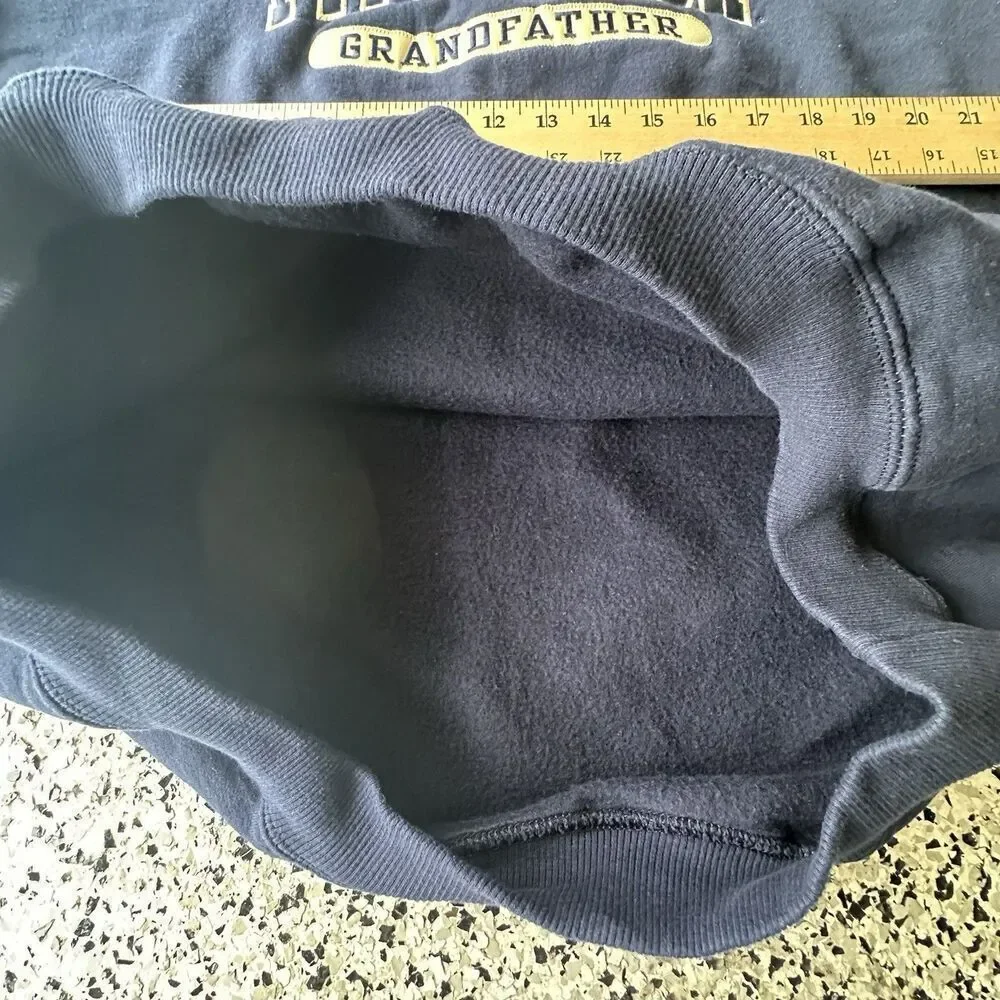 Turtle Creek Sportswear Pittsburgh Grandfather Sweatshirt Mens XL Embroidery 90s